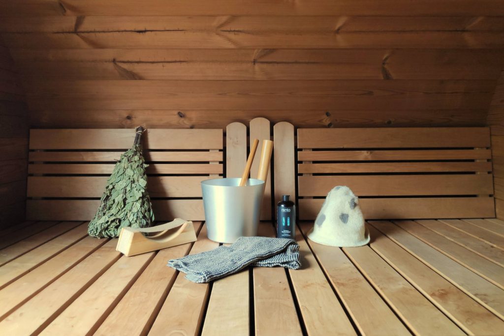 Poggiatesta In Legno Per Sauna – Cuscino Ergonomico Per Collo, Accessorio Benessere